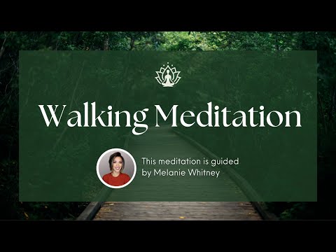 10 Minute Guided Walking Meditation | Reduce Stress & Anxiety |