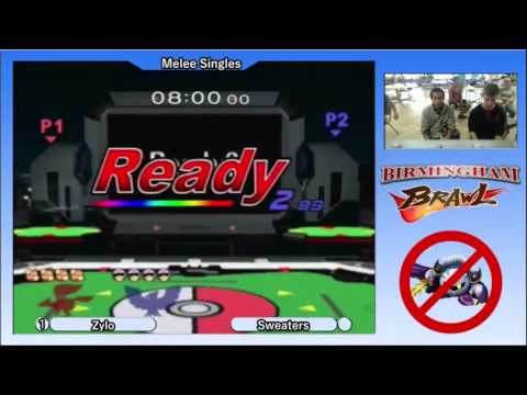 Birmingham Brawl 3 Melee Singles - Zylo (Fox) vs. Sweaters (Falcon)
