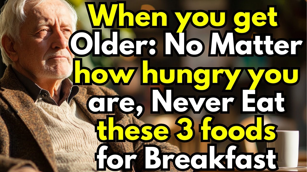 When You Get Older: No Matter How Hungry You Are, Don’t Have These 3 Foods for Breakfast