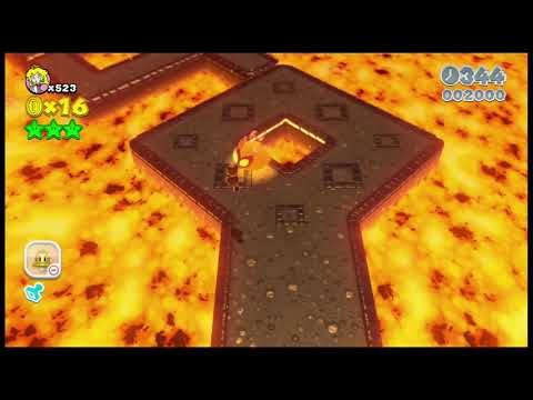 Super Mario 3D World 8-7 Speedrun - Time: 116