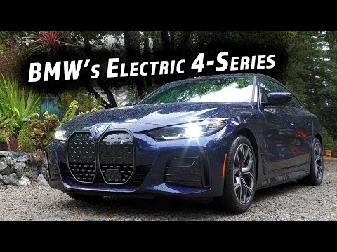 BMW's Tesla Fighting Sedan Is An Electric 4-Series | 2022 BMW i4 eDrive40