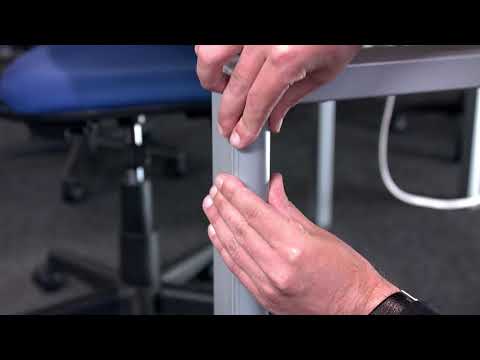 D-Line Desk Cable Trunking How-to-Installation Video
