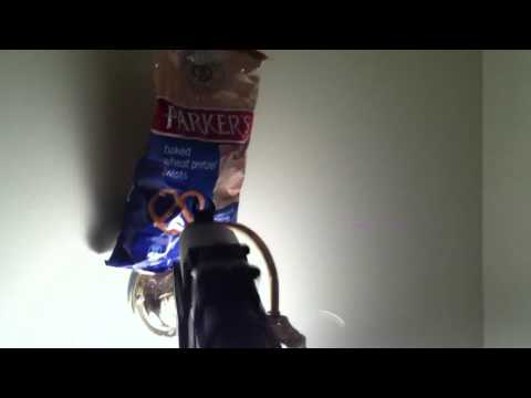 AK-47 BULLET EXPLOSIONS ON PRETZELS!