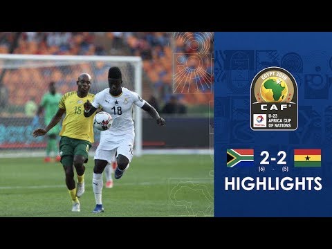 HIGHLIGHTS | #TotalAFCONU23 | 3rd and 4th place: South Africa 2 (6) - (5) Ghana