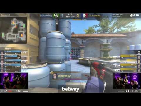 FalleN 4K vs G2 [ ESL One Cologne 2017 ]