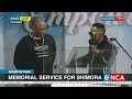 Memorial service for Mampintsha | DJ Tira & Danger