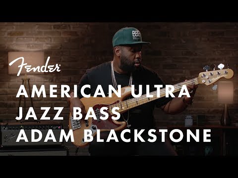 Adam Blackstone Plays The American Ultra Jazz Bass | American Ultra Series | Fender