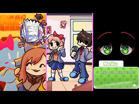 FNF: Vs Sayori & Monika // Sweet Harmony // +Cutscene █ Friday Night Funkin' █