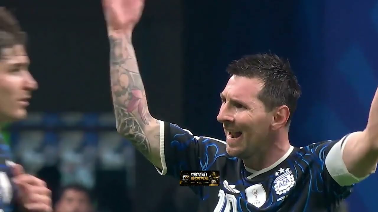 Lionel Messi vs England π¦π· | Every Touch, Skill & Highlight