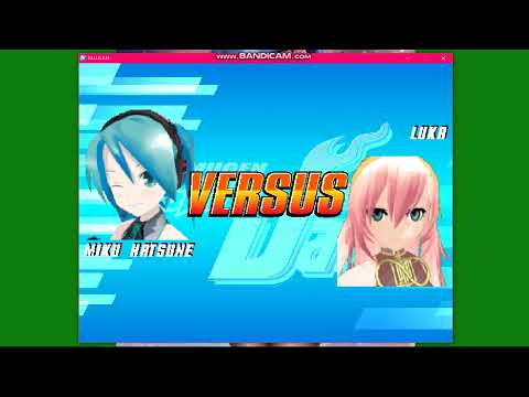 MikuMMD L vs LUKA | MFJ 1.1b DELUXE with 960x720| MMD PROJECT FIGHT