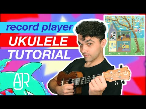 Record Player by Daisy the Great & AJR | Ukulele Tutorial & PLAY ALONG | (EASY) chords + strumming