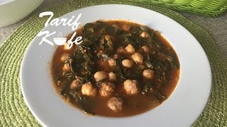 Nohutlu Köfteli Ispanak Yemeği