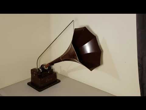 Hesitation - Waltz Band - Played on 1909 Edison Gem Cylinder Phonograph