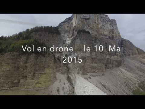 DRONE PROCESS - Eboulement du Mont Granier filmé par drone et autogire