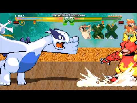 M.U.G.E.N TFGAF Special - Lugia Vs. 16 Pokémon Characters