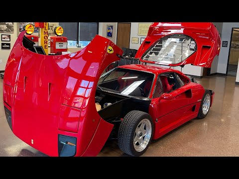 The Legendary Ferrari F40 | Up close and personal