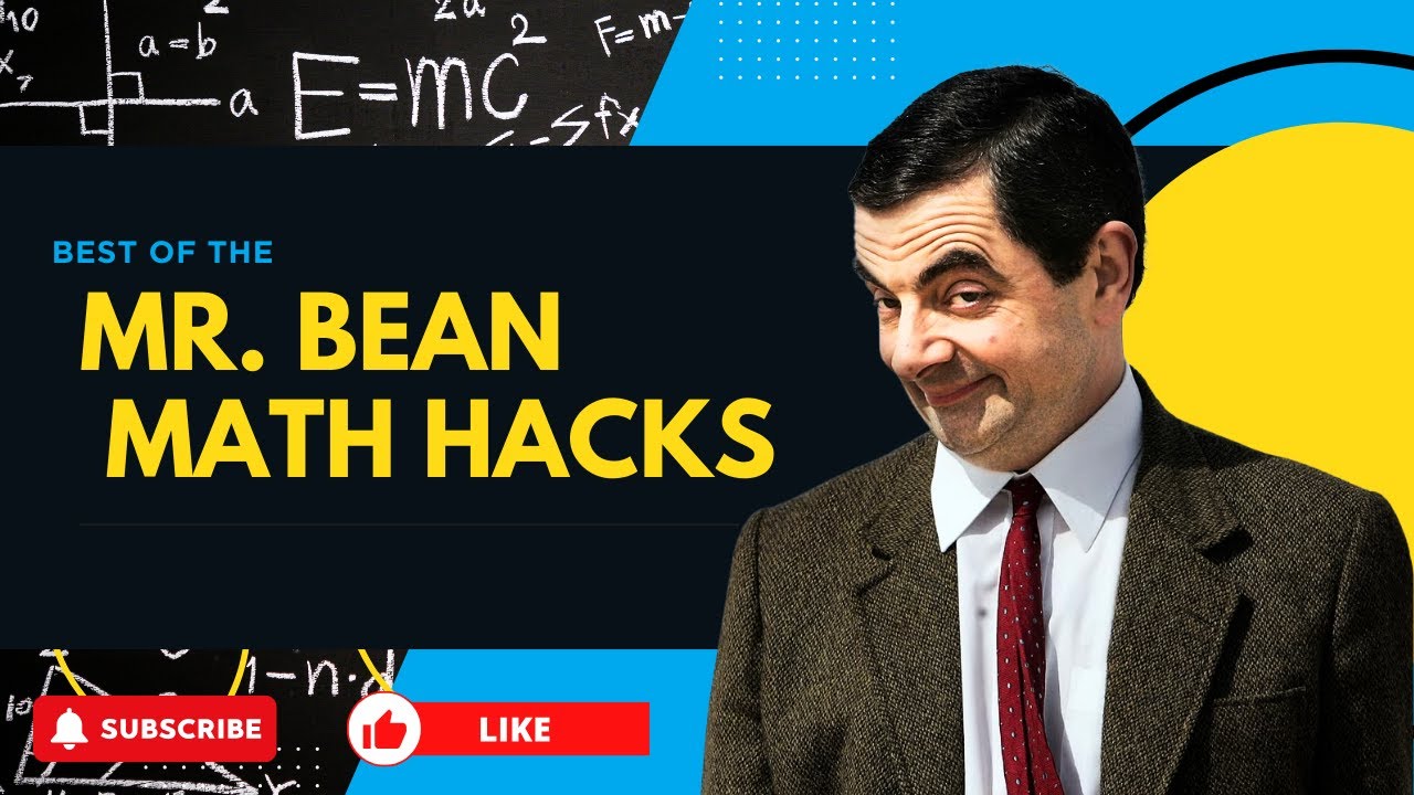 Mr. Bean Is showing How To Do Math ||  Math Hacks ||