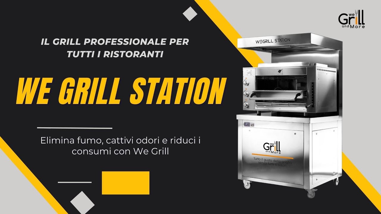BARBECUE SENZA FUMO? E’ possibile con We Grill Station Sub Ita