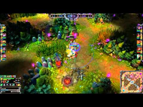 SKT T1 Faker Akali Buff Steal, Kill, and Juke