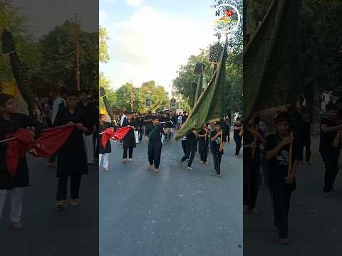 1 Muharram juloos Nowgawan Sadat Anjuman E Yadgar E Husani 2025_1447 hijri #Shorts  @NS SHIA TV