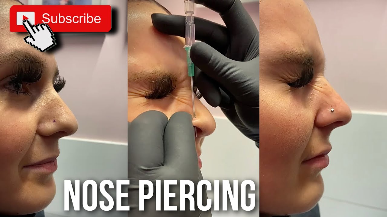**Must Watch** Nose Piercing