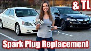 2005-2012 Acura RL & TL spark plug replacement