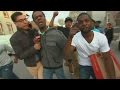 Baltimore protesters swarm CNN live report - YouTube