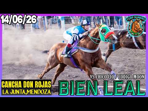 BIEN LEAL (14/06/26) CANCHA DON ROJAS (La Junta-Malargüe, Mendoza)