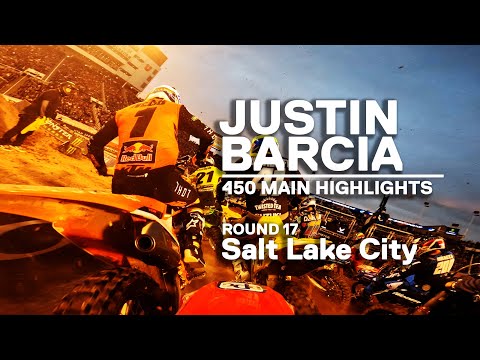 GoPro: Justin Barcia - 2022 Monster Energy Supercross - Salt Lake City - 450 Main Event Highlights