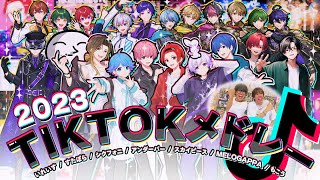 【TikTokバズ曲メドレー】新世代歌い手グループがTikTokで流行った曲を超豪華ゲストと一緒に歌ってみた 2023 ver.【いれいす】