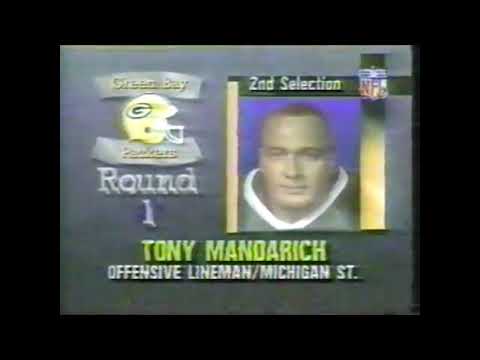 Packers Select OL Tony Mandarich (1989 NFL Draft)