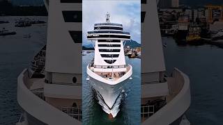 MSC Seaview cruzeiro  06/12/25 Santos ‎⁨@cruzeiros2025⁩  saindo #cruzeiro  #cruiseship #shorts
