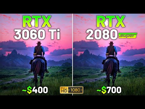 10 Games on RTX 3060 Ti vs RTX 2080 SUPER in 2023 - 1080p