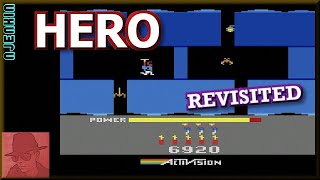 HERO - on the Atari 2600 - REVISITED! - with Commentary !!