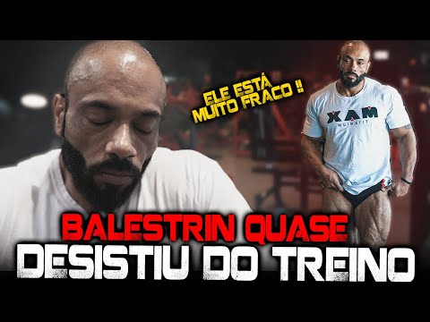 BALESTRIN IS IN A VERY BAD WAY - HE ALMOST GAVE UP TRAINING!!!