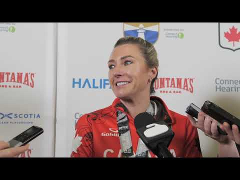 Media Scrum - Women's Final - Game 2 - 2025 Montana’s Canadian Curling Trials