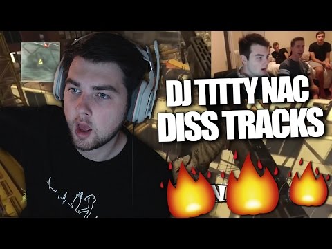 REACTING TO DJ TITTYNAC DISS TRACKS! (+ New Diss Track)