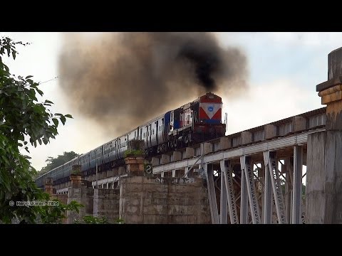 DIESEL FLOWER POT : Indian Railways Smoking  ALCo