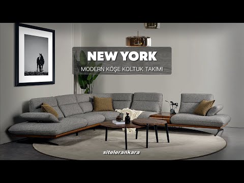 New York Modern Köşe Koltuk Takımı 325x235