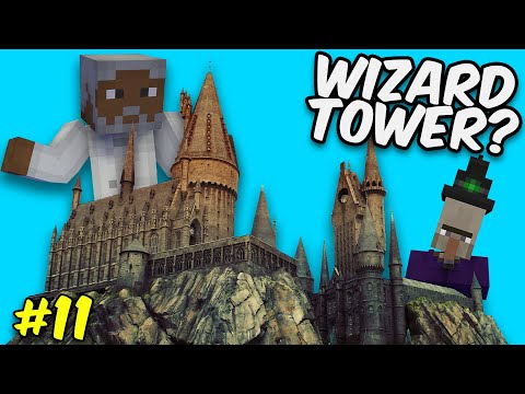 Building A Minecraft Wizard Tower? | The Omni SMP Minecraft #11