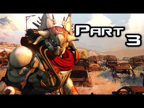Destiny Gameplay Walkthrough Part 3 - Review - Mission 3 (Xbox 360)