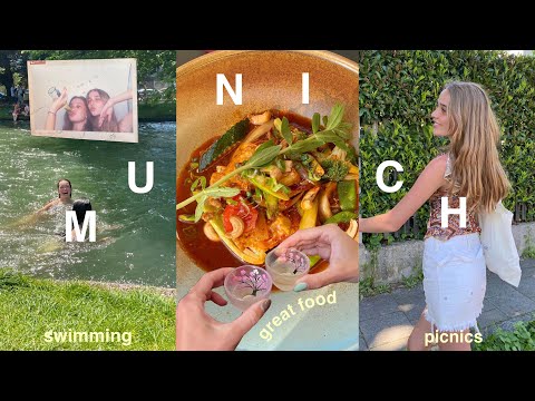 munich chronicles 🐛 | restaurants, park swims & going out