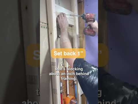 Shower Head Depth Setting