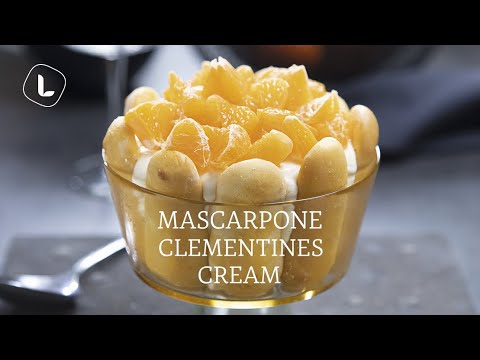 Mascarpone and Clementine cream | Food Channel L Recipes