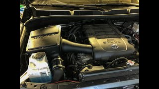 Stillen TruPower Stage 2 Cold Air Intake Install on Toyota Tundra