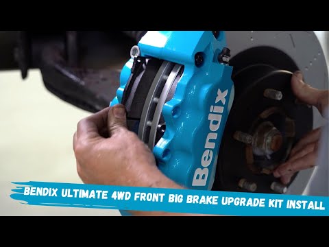 Bendix Ultimate 4WD Front Big Brake Upgrade Kit Install