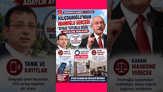 #KemalKılıçdaroğlu Euronews'a konuştu:-"#Ekremİmamoğlu siyasi tutuklu 