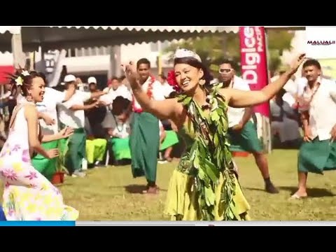 Her last taualuga dance in Pulic..Our Miss Samoa & Miss Pacific Island, Moemoana Safa'ato'a Schwenke