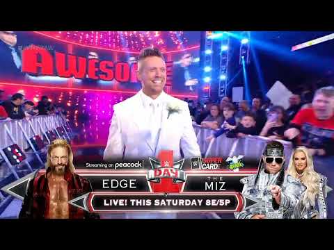 27TH December Raw Miz Entrance