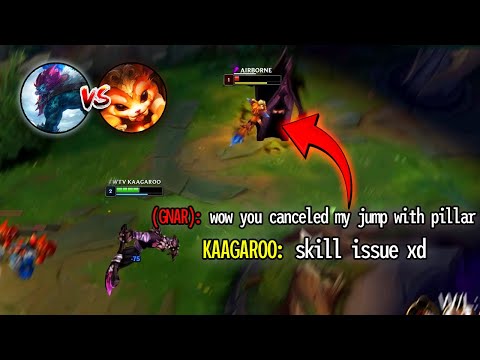R*NGED TOPLANE PLAYER GETS STOMPED ft. Kayle1v9 (SEASON 16) - Trundle vs. Gnar